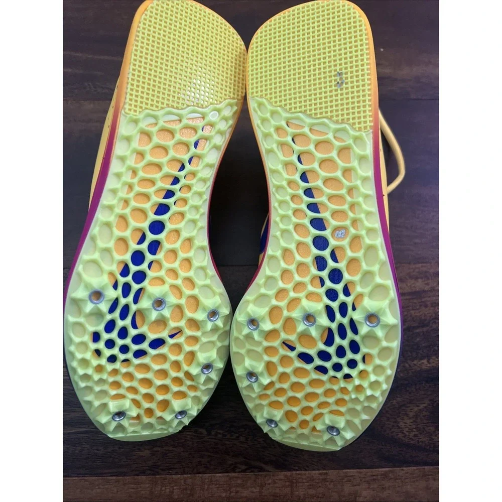 New Nike Zoom Triple Jump TJ Elite 3 Track Spikes‎ Mens Size 5.5 Gold